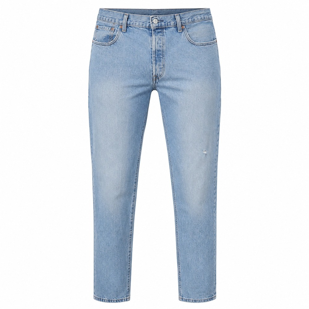 Levi's Premium 501XX Jeans Men's 38x30 Straight Leg Button Fly Light Blue Denim